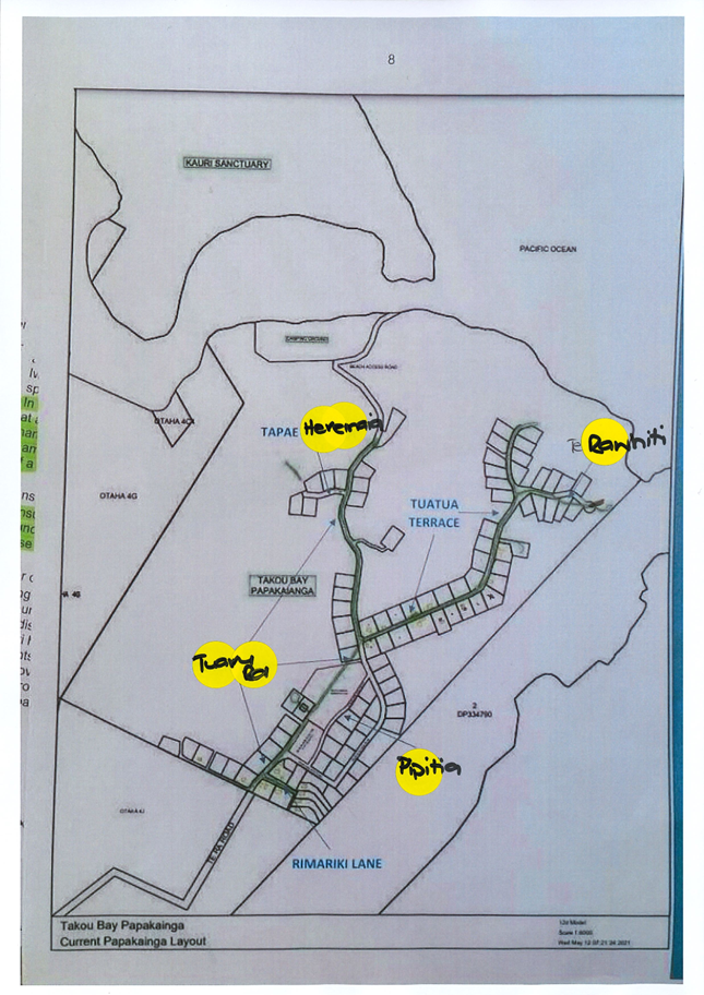 A map of a land with yellow circles

Description automatically generated