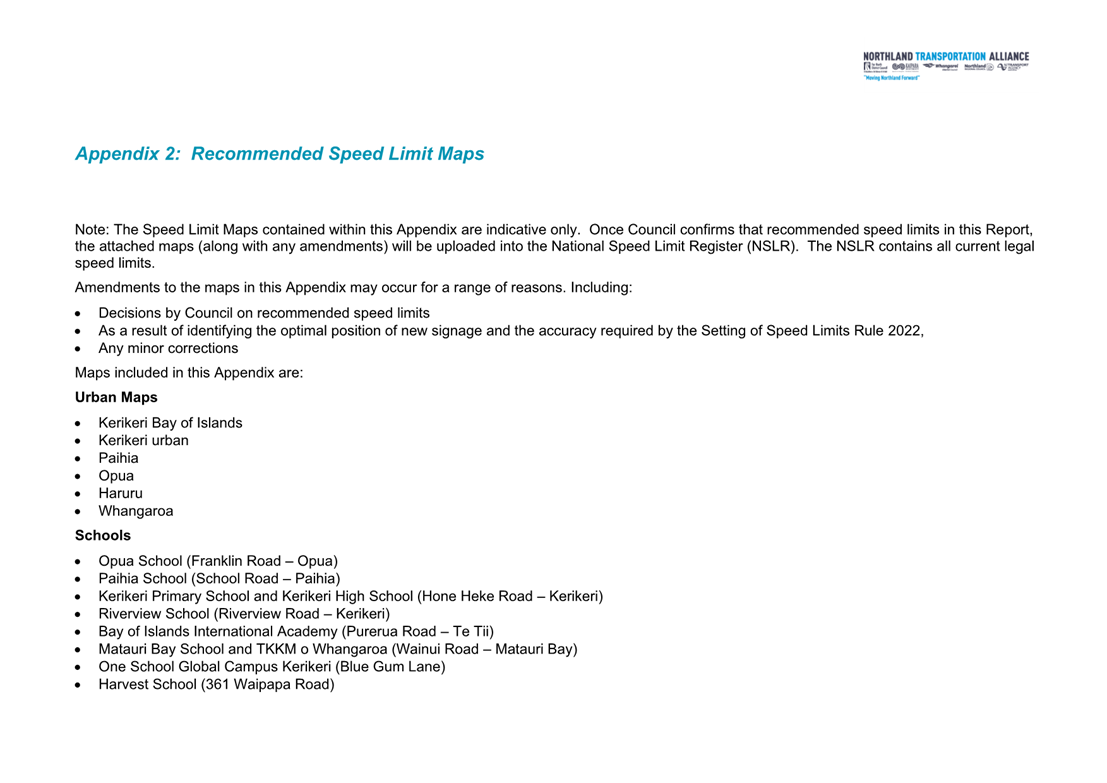 A screenshot of a speed limit map

Description automatically generated