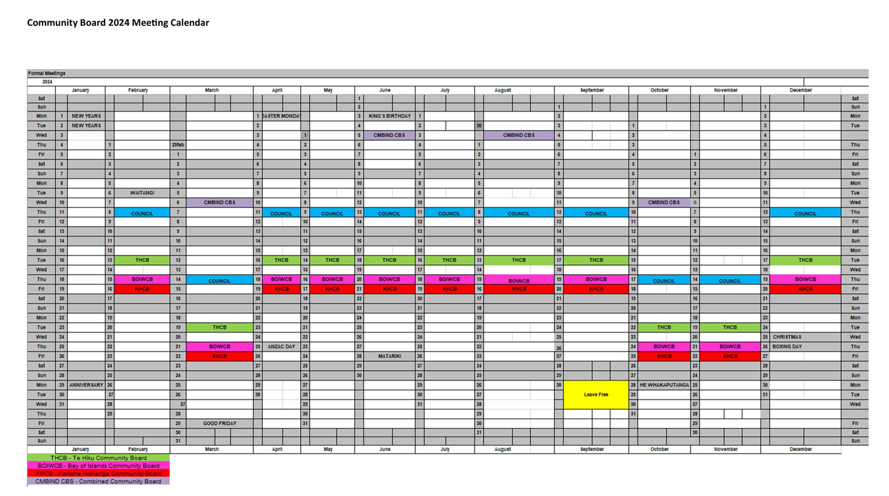 A calendar with many colored squares

Description automatically generated with medium confidence