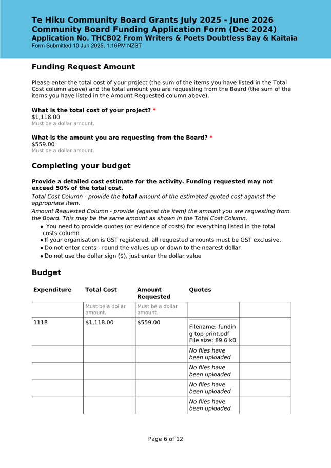 A document with text and a list of budgeting

AI-generated content may be incorrect.