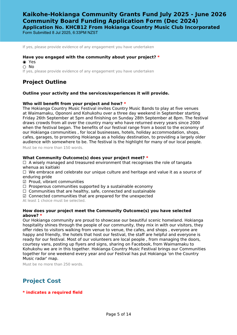 A project cost form with text

AI-generated content may be incorrect.