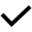 Checkmark with solid fill