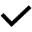 Checkmark with solid fill